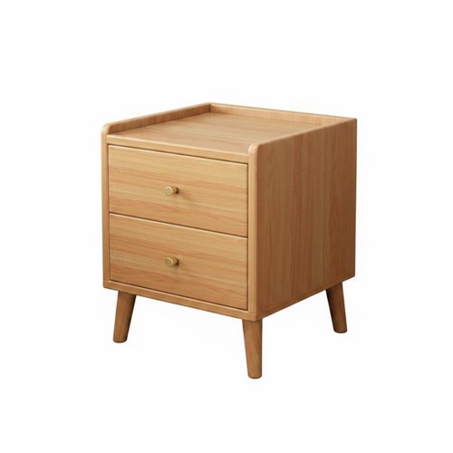 Narrow nightstand with shelf - narrow,