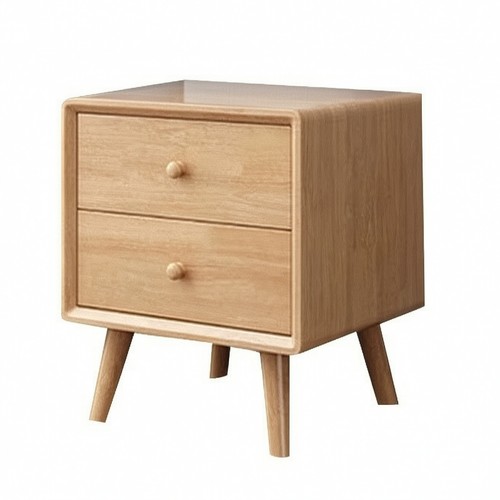 Nightstand with open storage - nightstand,
