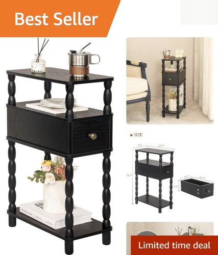 Chic black narrow - black,